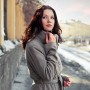 woman in coat