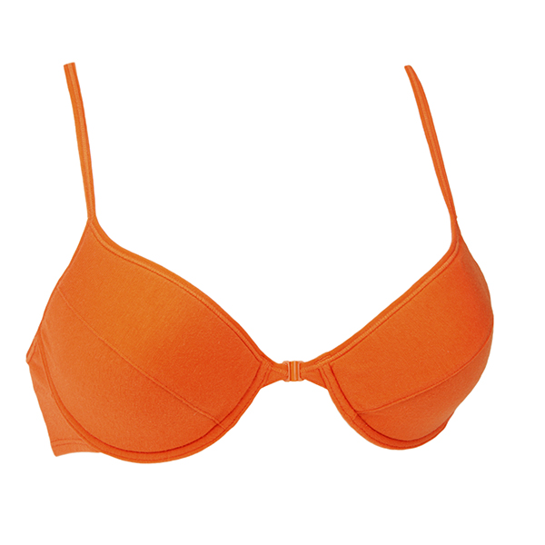 Orange bra
