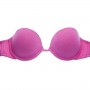 Pink Strapless Bra Close Up